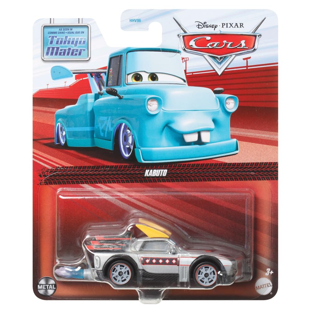 Amazon.com: Kabuto | HKY56 | Disney Cars | Die-Cast 1:55 Cars
